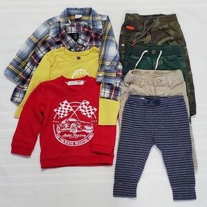 Lot of 8 Baby Boy Winter Clothes